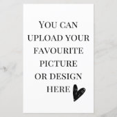 Personaliseer de 5,5-inch x 8,5-inch behuizingskaa (Achterkant)