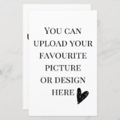 Personaliseer de 5,5-inch x 8,5-inch behuizingskaa (Voorkant / Achterkant)