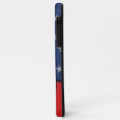 Personaliseer de Amerikaanse vlag Faux Bronze Meta Case-Mate iPhone Case (Achterkant/links)