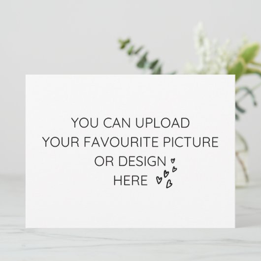 Personaliseer de behuizing van 5,5 inch x 7,5 inch (Staand voorkant)