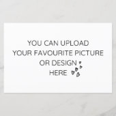 Personaliseer de behuizing van 5,5 inch x 8,5 inch (Achterkant)