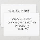 Personaliseer de behuizing van 5,5 inch x 8,5 inch (Voorkant / Achterkant)