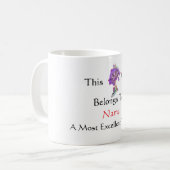 Personaliseer de beste leraar Prinses Koffiemok (Voorkant links)