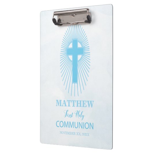 Personaliseer de Blue First Heilige Communityinter Klembord (Links)