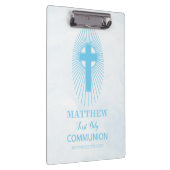 Personaliseer de Blue First Heilige Communityinter Klembord (Rechts)
