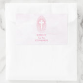 Personaliseer de eerste Heilige Communistische Kru Rechthoekige Sticker (Tas)