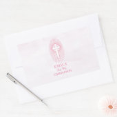 Personaliseer de eerste Heilige Communistische Kru Rechthoekige Sticker (Envelop)