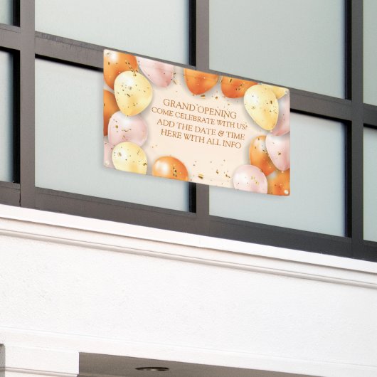 Personaliseer de Folie van de Grote Openingsballon Spandoek (Buitenkant Gebouw)