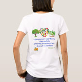 Personaliseer de fontein van het leven t-shirt (Achterkant)