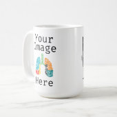 Personaliseer de Genomics Single Cell Lungs Koffiemok (Voorkant links)