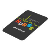 Personaliseer de Geweldige verpleegkundige op de d Magneet (Linkerzijde)