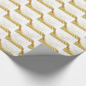 Personaliseer de Golden Jubilee van het Religieuze Cadeaupapier (Hoek)