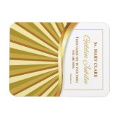 Personaliseer de Golden Jubilee van het Religieuze Magneet (Horizontaal)