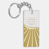 Personaliseer de Golden Jubilee van het Religieuze Sleutelhanger (Voorkant Links)