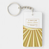 Personaliseer de Golden Jubilee van het Religieuze Sleutelhanger (Voorkant)