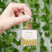 Personaliseer de Golden Jubilee van het Religieuze Sleutelhanger (Hand)