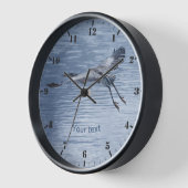 Personaliseer de Grote Blauwe Heron tijdens de vlu (Hoek)