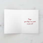 Personaliseer de kaart van de Valentijnsdag met (Binnen)