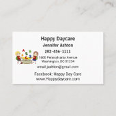 Personaliseer de leerkracht Fijne Kinderen tijdens Visitekaartje (Achterkant)