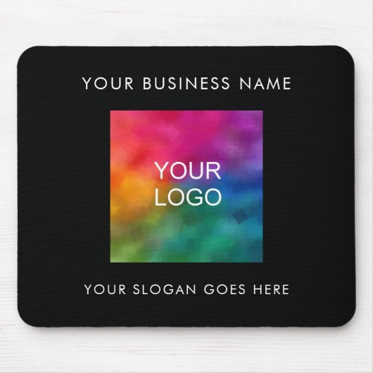 Personaliseer de Logo Bedrijfs van het Bedrijf Jou Muismat (Voorkant)