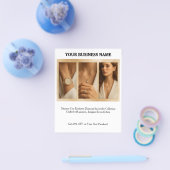 Personaliseer de Minimal Photo Business Marketing  Flyer (Enkel)