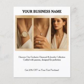 Personaliseer de Minimal Photo Business Marketing Flyer