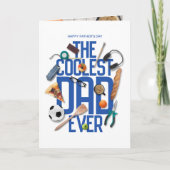 Personaliseer de moderne coolste vader ooit kaart (Voorkant)