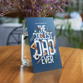 Personaliseer de moderne coolste vader ooit kaart