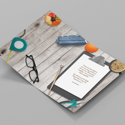 Personaliseer de moderne coolste vader ooit kaart