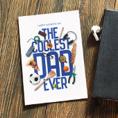 Personaliseer de moderne coolste vader ooit kaart