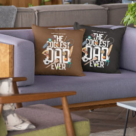 Personaliseer de moderne coolste vader ooit kussen