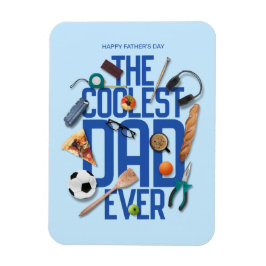 Personaliseer de moderne coolste vader ooit magneet