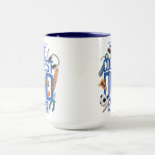 Personaliseer de moderne coolste vader ooit mok (Midden)