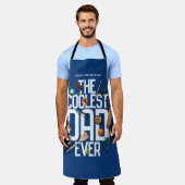 Personaliseer de moderne coolste vader ooit schort (Gedragen)