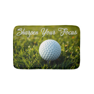 Personaliseer de Motivatie golfbaaninrichting Badmat