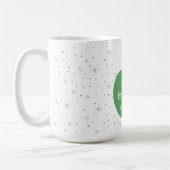 Personaliseer de naam van de leraar aangepaste gro koffiemok (Links)