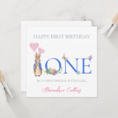 Personaliseer de naam van het kind Peter 1st Verja Kaart (Voorkant / Achterkant in situ)