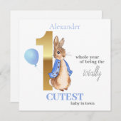 Personaliseer de naam van het kind Peter het Konij (Voorkant / Achterkant)