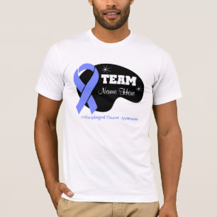 Personaliseer de Naam van het Team - de Kanker van T-shirt