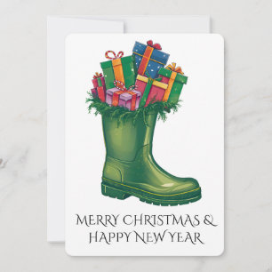 Personaliseer de Nieuwe Laarzen van Sinterklaas Kaart