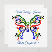 Personaliseer de Orde van de Oosterse Ster Kaart (Voorkant / Achterkant)