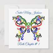 Personaliseer de Orde van de Oosterse Ster Kaart (Voorkant)