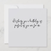 Personaliseer de Parisienne Happy Birthday (Achterkant)