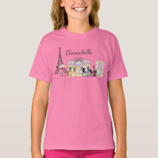 Personaliseer de  Ponies Paris Horse T-Shirt