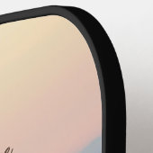 Personaliseer de prachtige Colour Mountains Montse Pickleball Paddle (Links Detail)