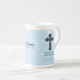 Personaliseer, de Priester van het Jubileum van de Porselein Kop