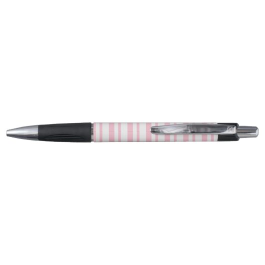 Personaliseer de roze streeppen pen (Achterkant)