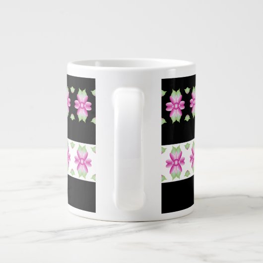 Personaliseer de tekst op maat grote koffiekop (Achterkant)