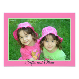 Personaliseer de Uitbreiding toevoegen Namen Kinde Foto Afdruk