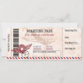 Personaliseer de verjaardagsuitnodiging van kinder kaart (Achterkant)